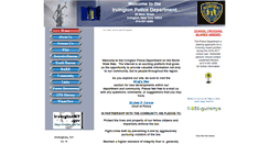 Desktop Screenshot of irvingtonpolice.com